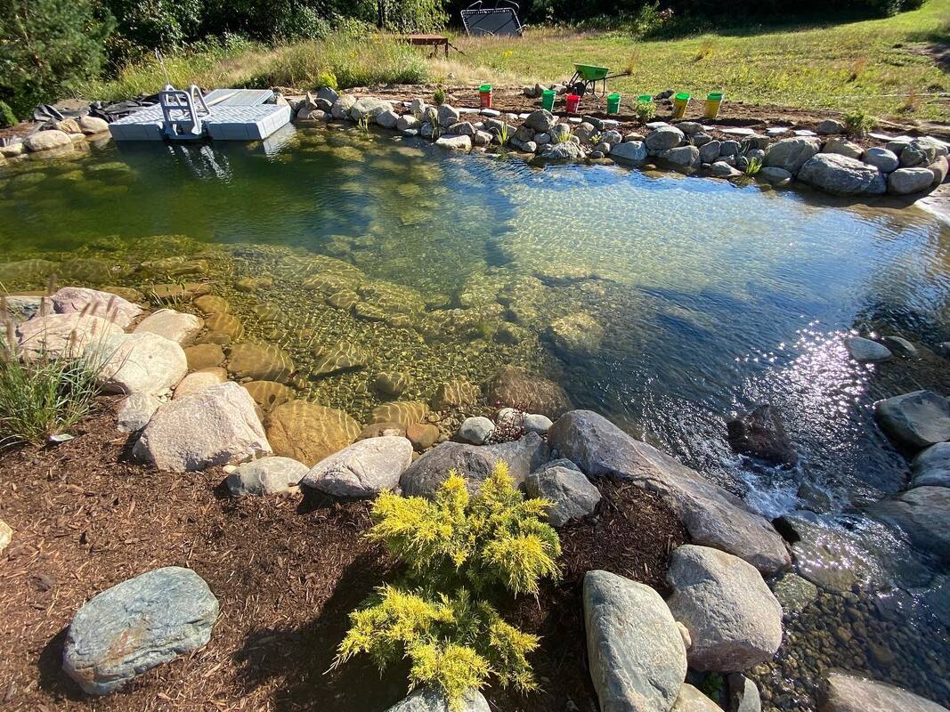 beautiful natural ponds